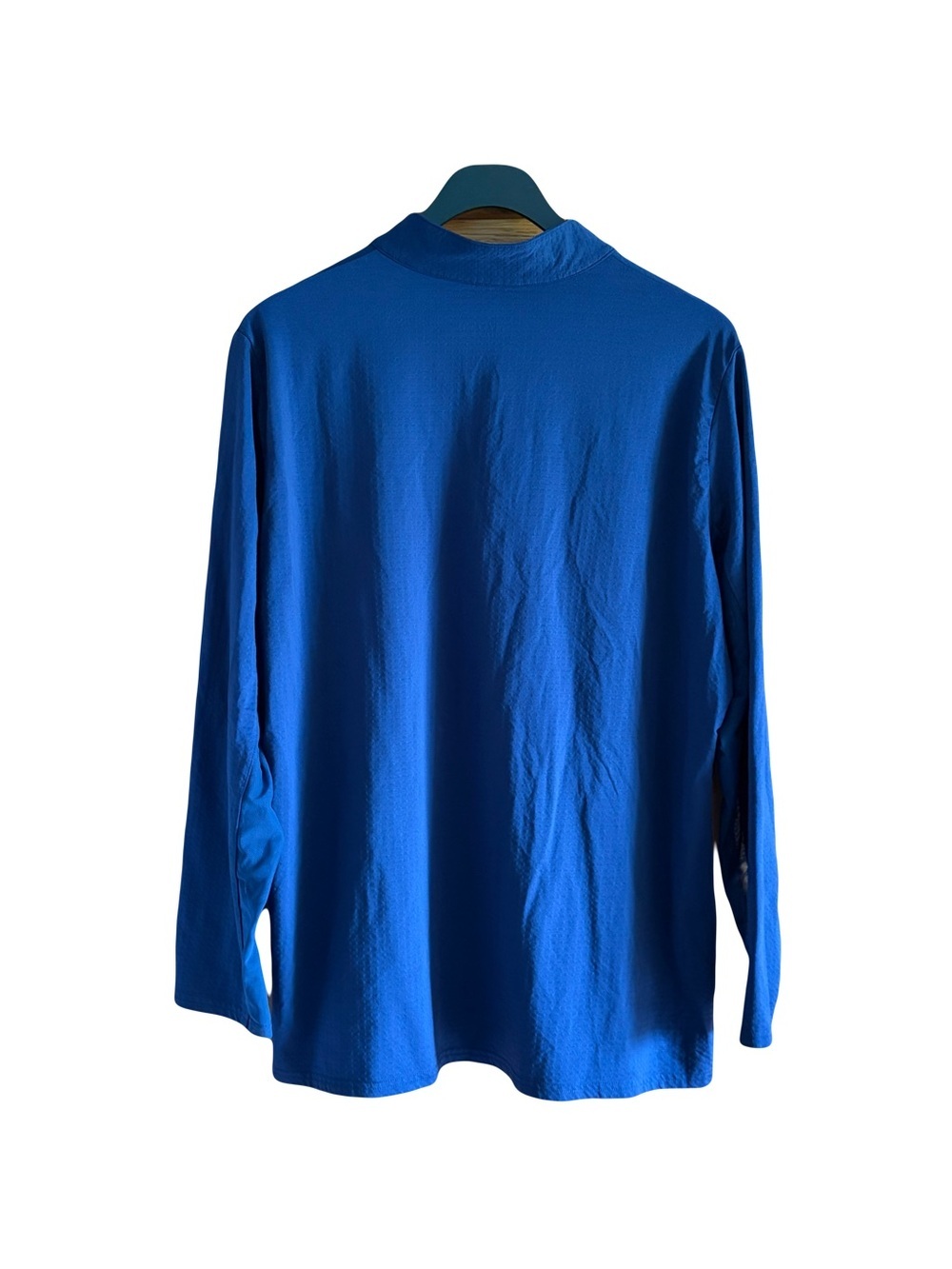 Bette & Court Blue Long Sleeve Quarter-Zip Pullover size XXL - Picture 3 of 6